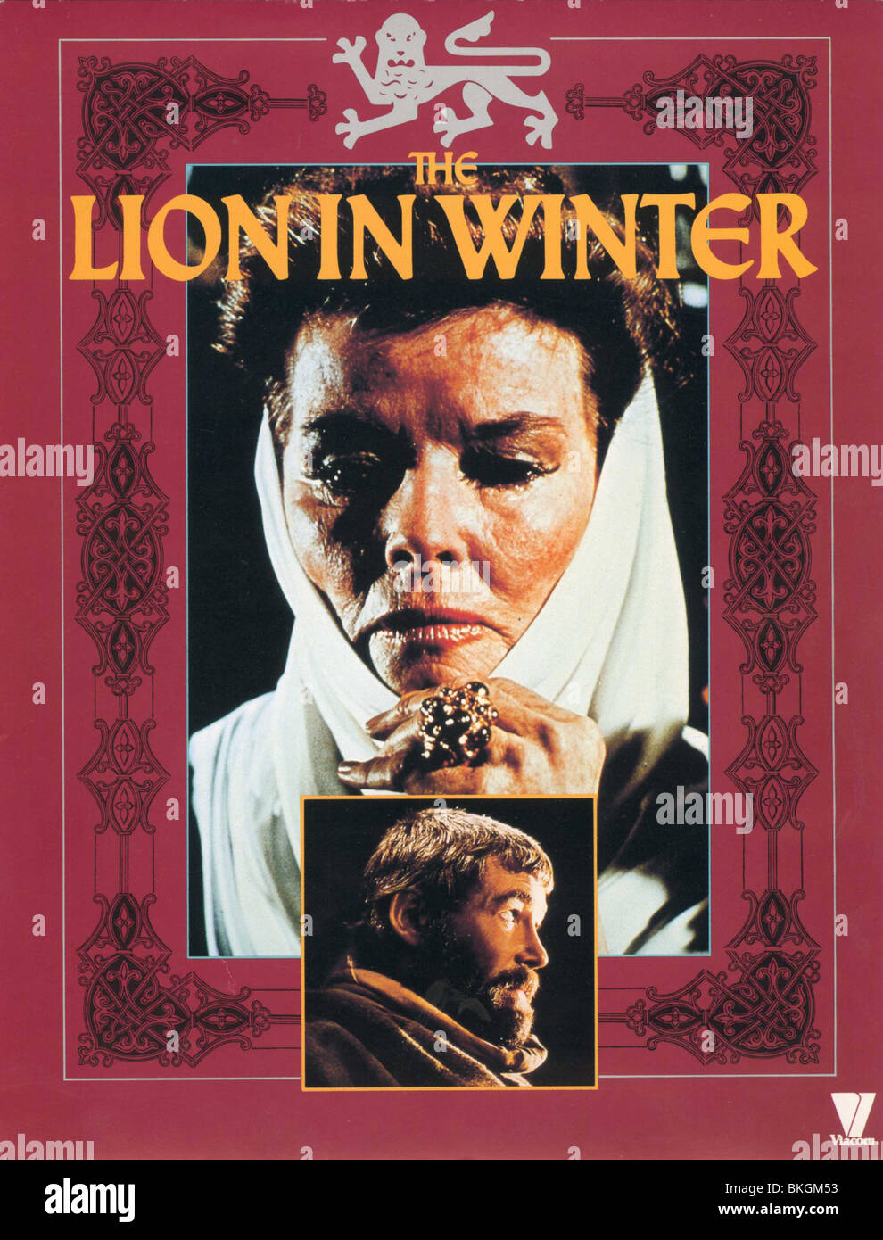 DER LÖWE IM WINTER (1968) PLAKAT TLIW 001PP Stockfotografie Alamy