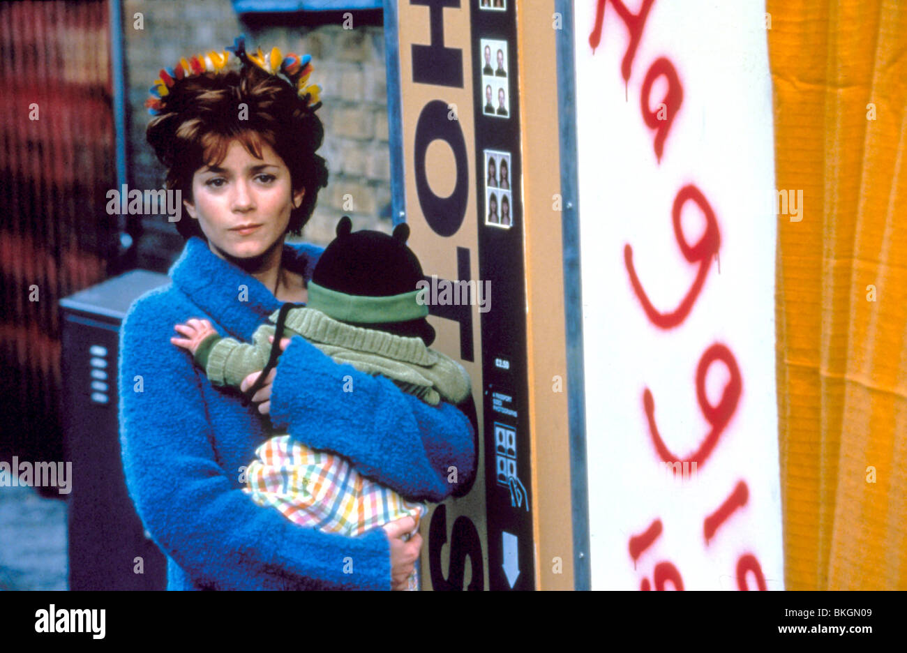 RINDERWAHNSINN-1999 ANNA FRIEL Stockfoto