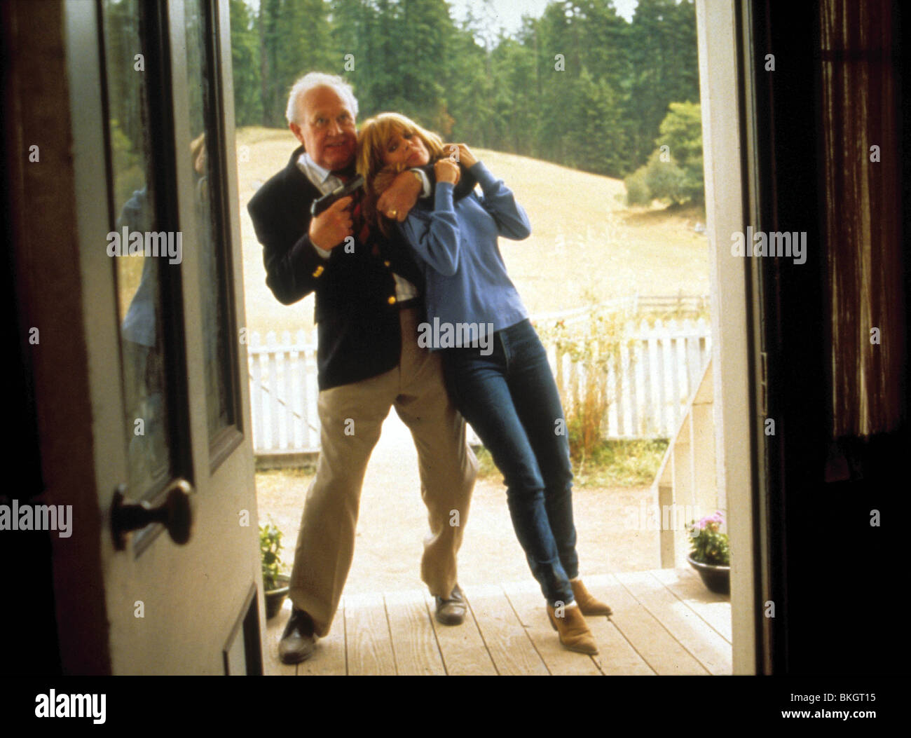 NOWHERE TO RUN (1993) JOSS ACKLAND ROSANNA ARQUETTE NTR 066 Stockfoto