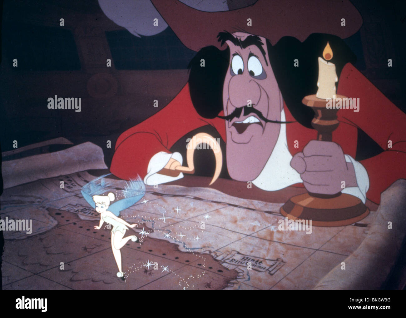 PETER PAN (1953) ANIMATION CREDIT DISNEY PTP 025 Stockfoto