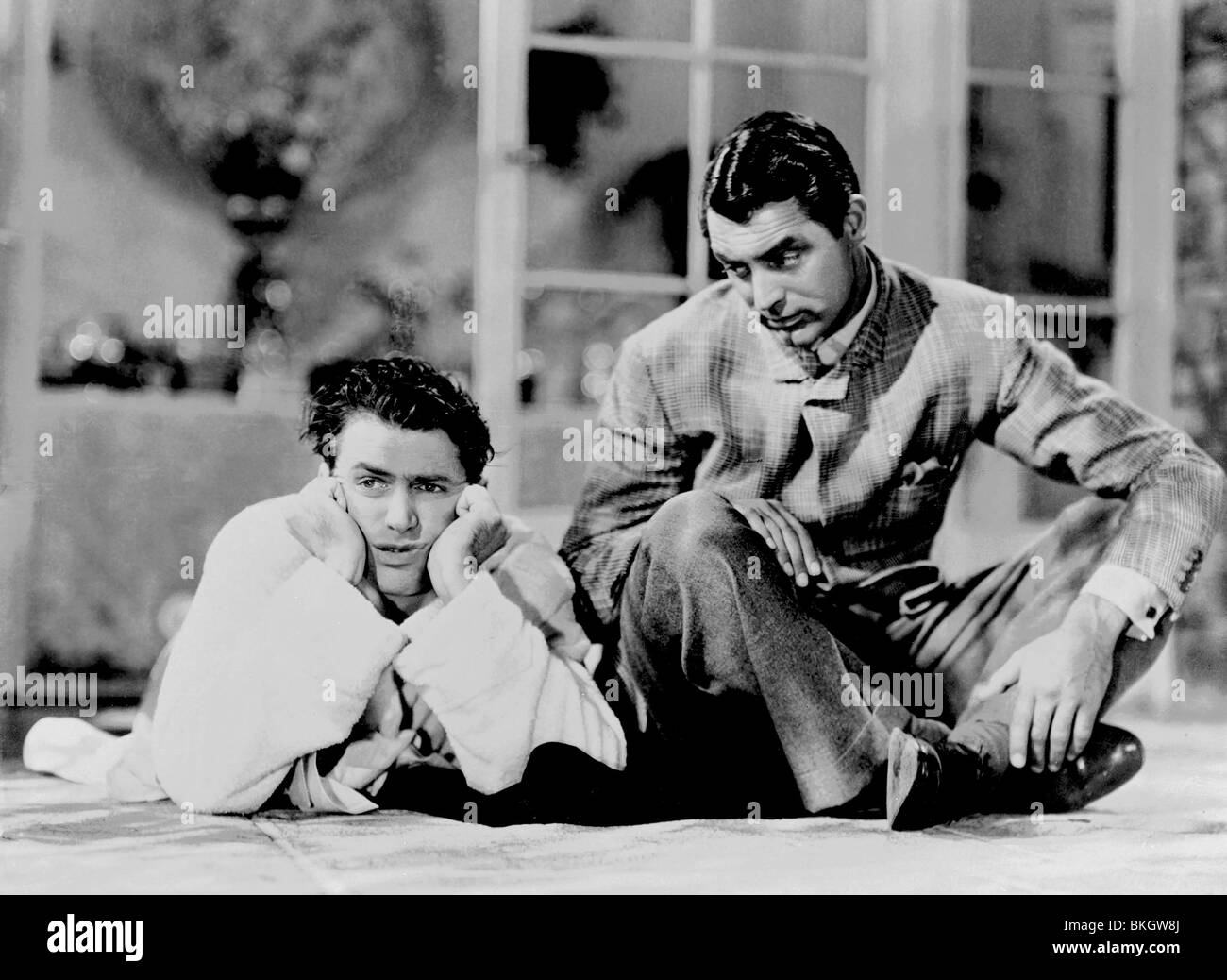 DIE PHILADELPHIA GESCHICHTE (1940) JAMES STEWART, CARY GRANT TPST 001-002 Stockfoto