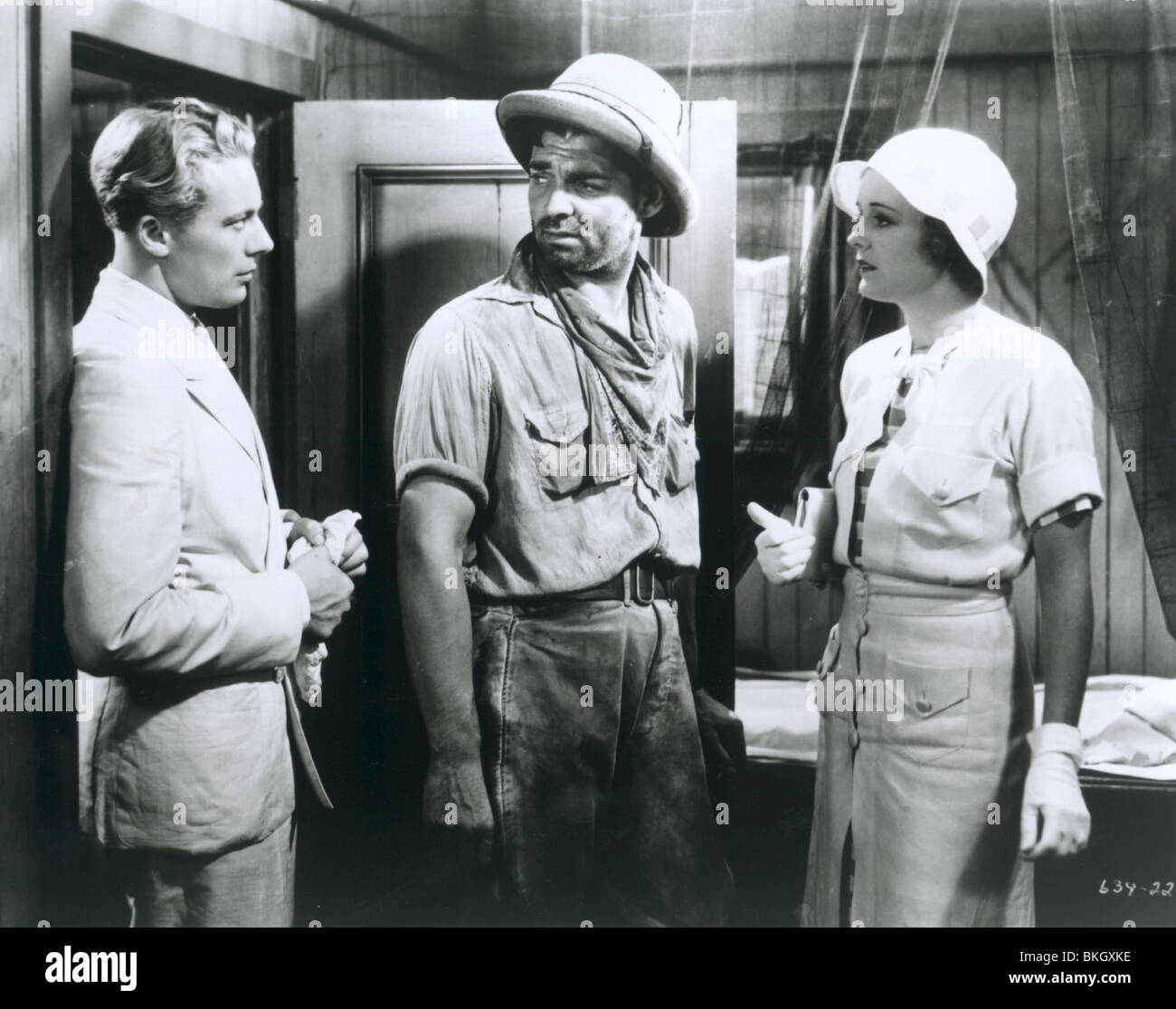 ROTER STAUB (1932) GENE RAYMOND, CLARK GABLE, JEAN HARLOW REDU 004P L Stockfoto