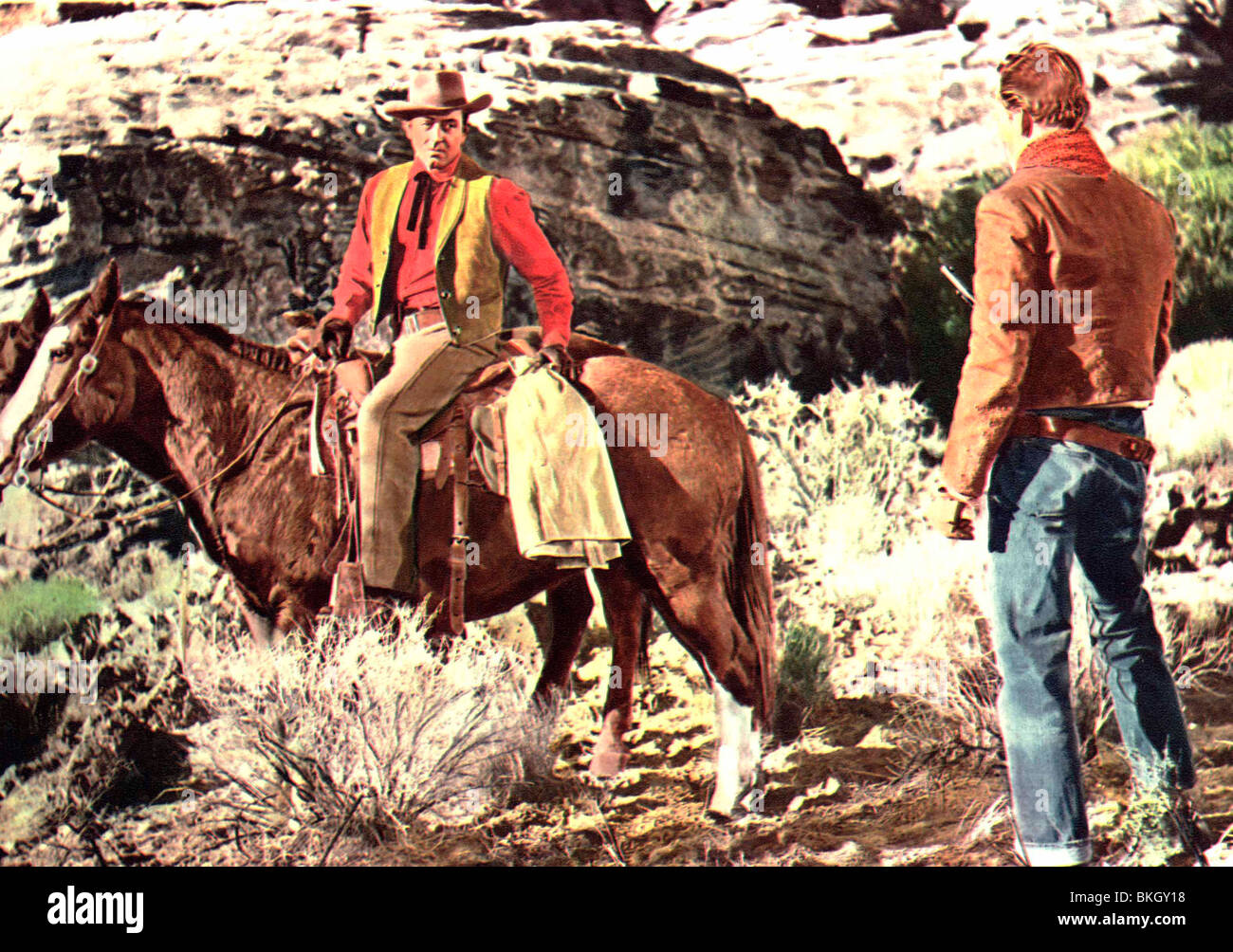 DER WEG NACH DENVER (1955) JOHN PAYNE RDTD 004 FOH Stockfoto