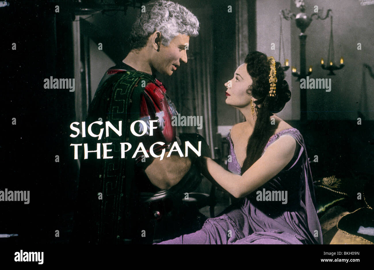 ZEICHEN DES HEIDNISCHEN-1954 Stockfoto