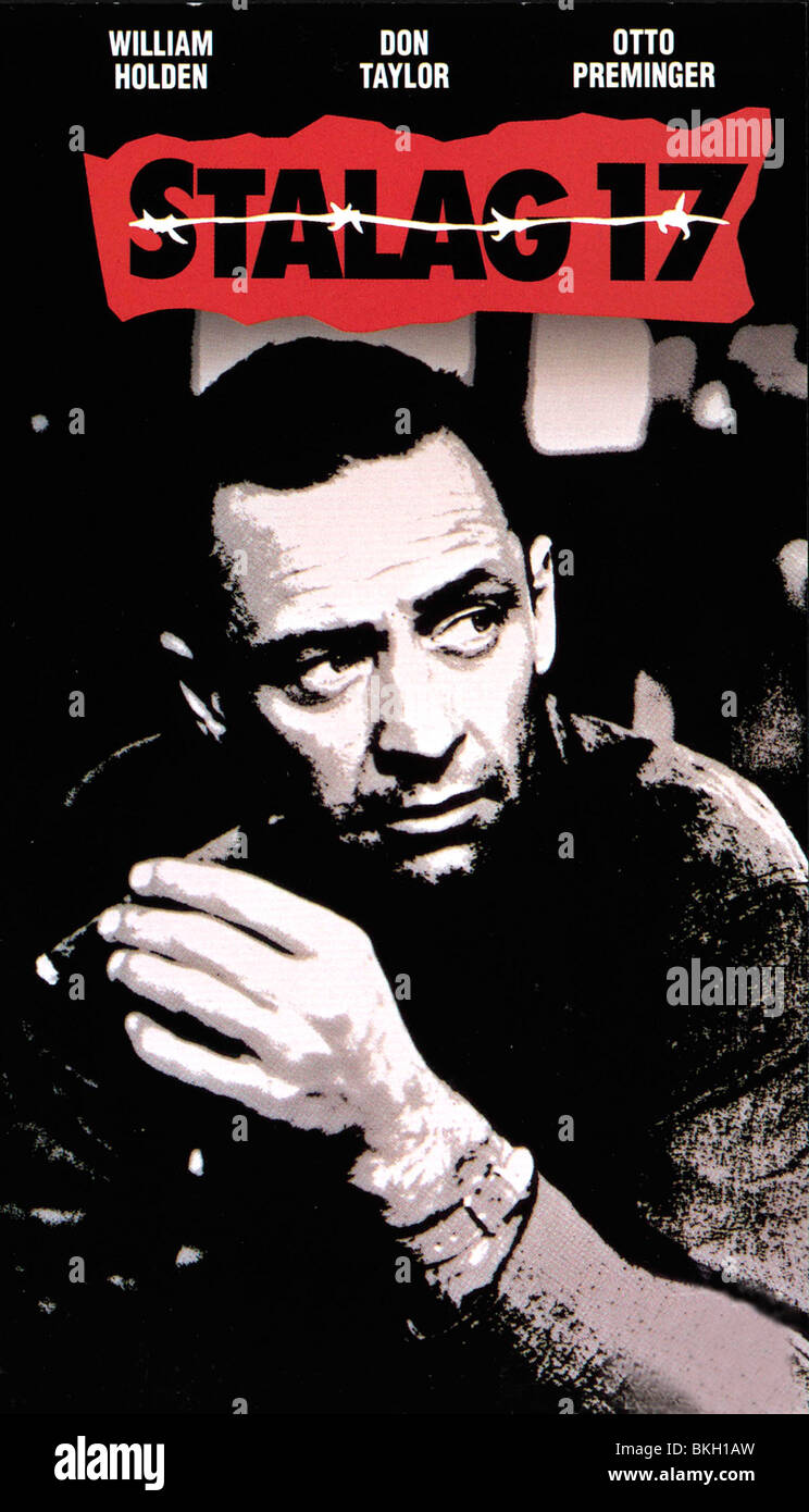 STALAG 17-1953 POSTER Stockfoto