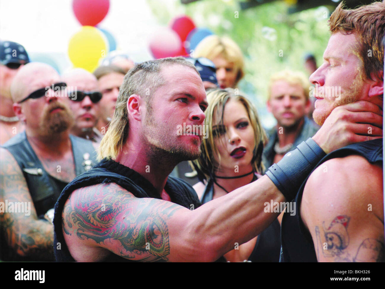 DREHMOMENT (2003) MATT SCHULZE, JAIME PRESSLY, MAX BEESLEY TRQE 002-05 Stockfoto