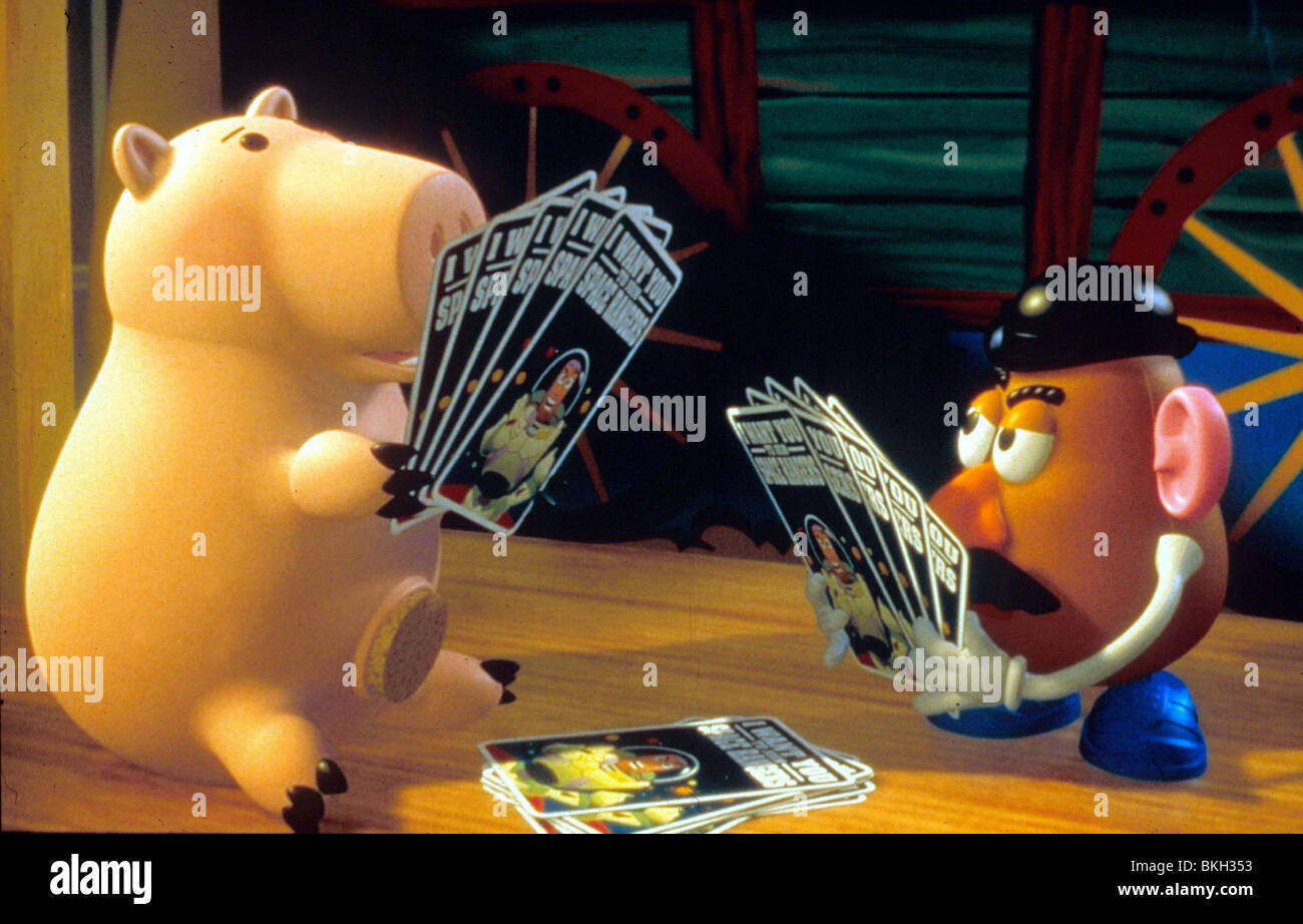 Toy Story (1995) Animiert Hamm, Mr. Potato Head Credit Disney Tysy 054 N  Stockfotografie - Alamy