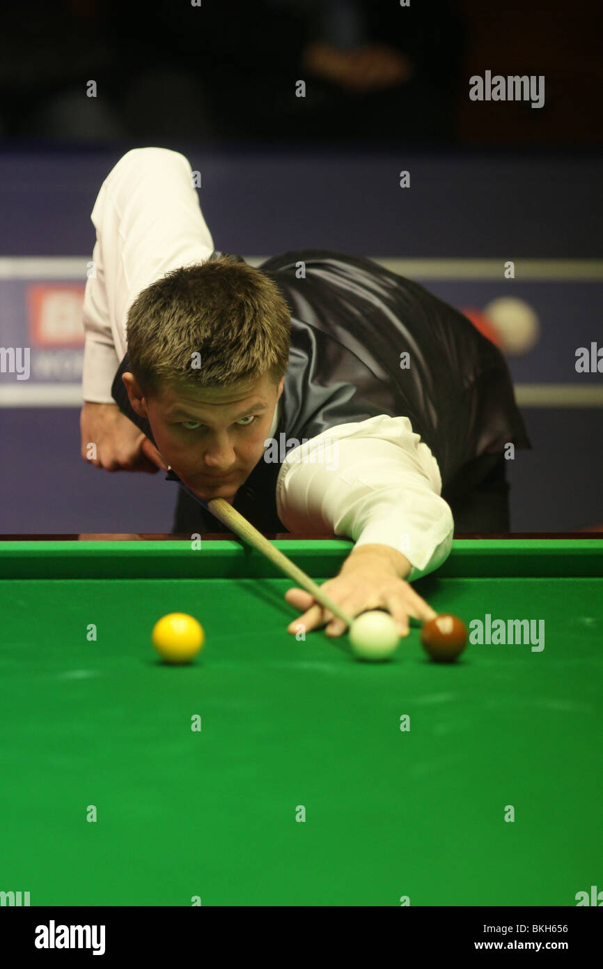 RYAN DAY WORLD SNOOKER CHAMPIONSHIP der Tiegel SHEFFIELD ENGLAND 21. April 2010 Stockfoto