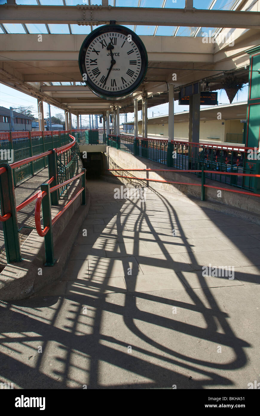 Carnforth Station auf der West Coast Main Line, für den berühmten "Weepie" Film unter der Regie von David Lean Begegnung einstellen. Stockfoto