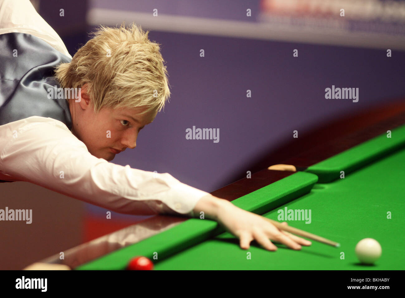 NEIL ROBERTSON WORLD SNOOKER CHAMPIONSHIP der Tiegel SHEFFIELD ENGLAND 21. April 2010 Stockfoto