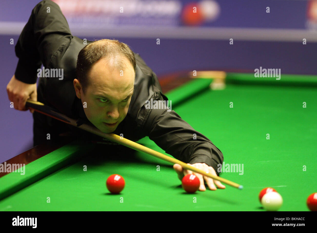 FERGAL O'BRIEN WORLD SNOOKER CHAMPIONSHIP der Tiegel SHEFFIELD ENGLAND 21. April 2010 Stockfoto
