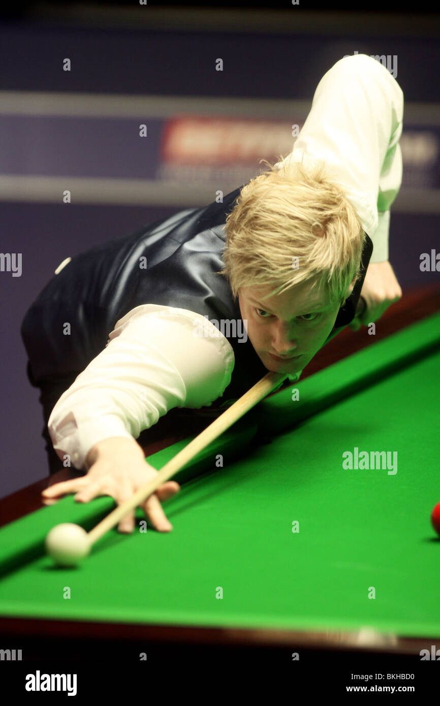 NEIL ROBERTSON WORLD SNOOKER CHAMPIONSHIP der Tiegel SHEFFIELD ENGLAND 21. April 2010 Stockfoto