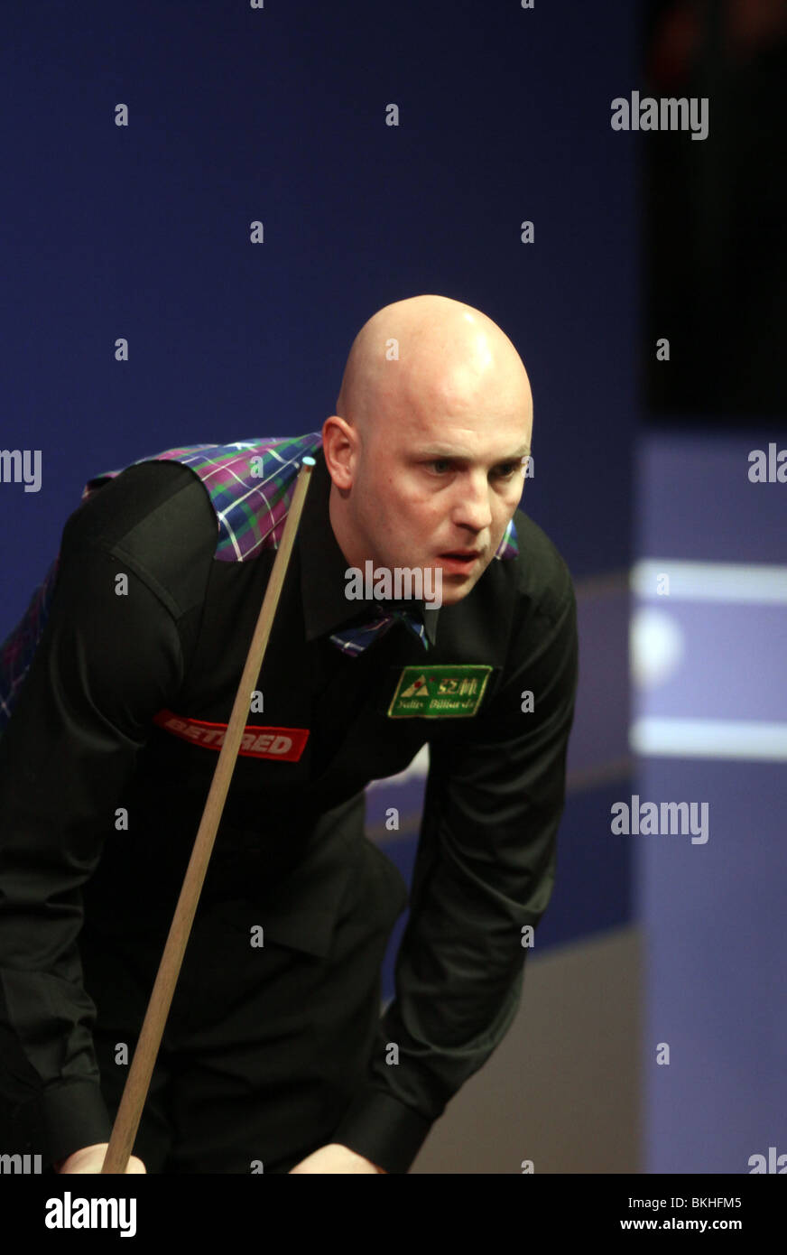MARK KING WORLD SNOOKER CHAMPIONSHIP der Tiegel SHEFFIELD ENGLAND 19. April 2010 Stockfoto