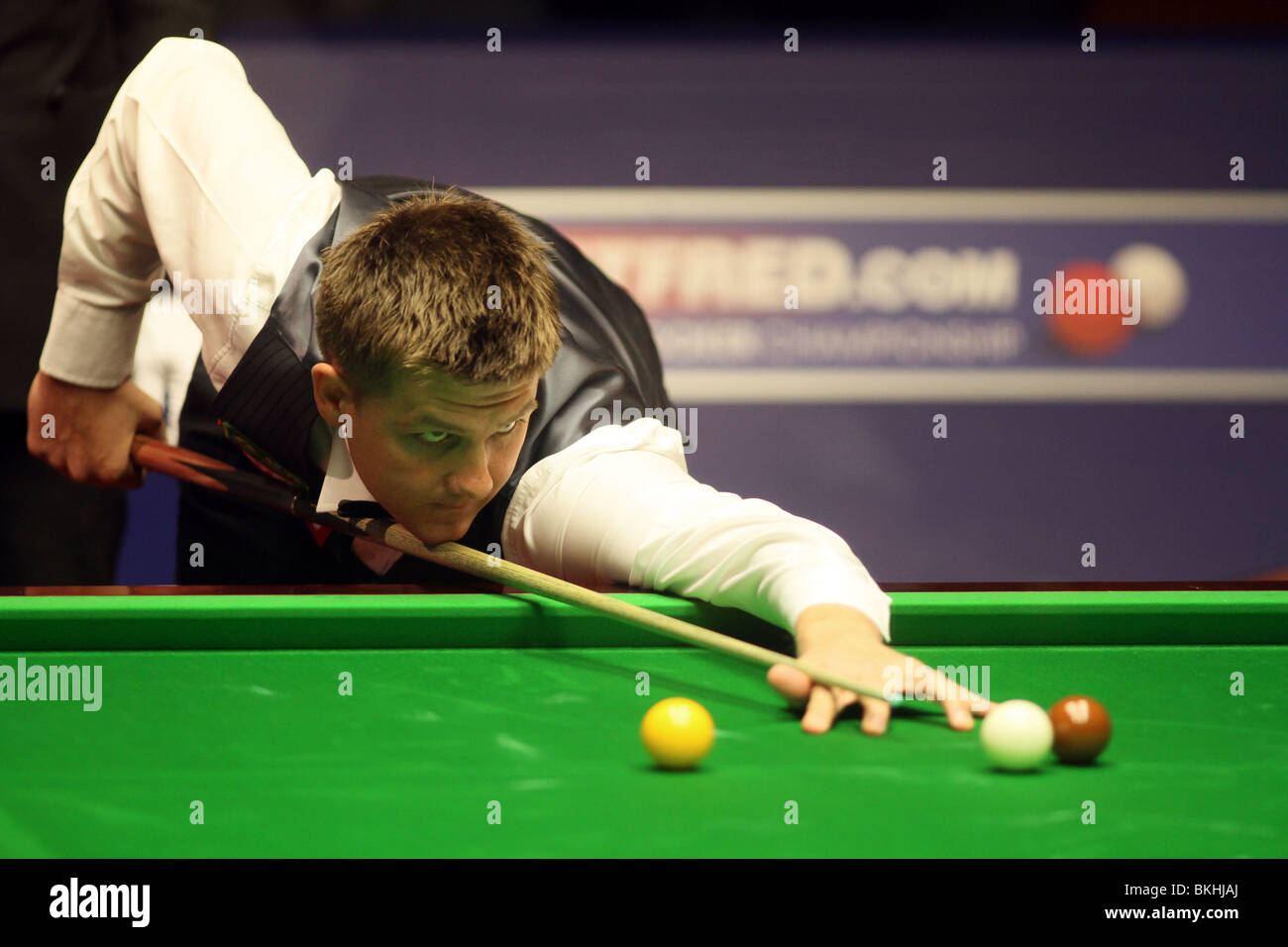 RYAN DAY WORLD SNOOKER CHAMPIONSHIP der Tiegel SHEFFIELD ENGLAND 21. April 2010 Stockfoto