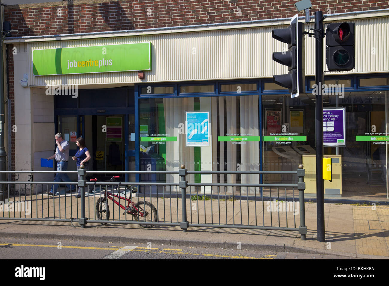 Arbeitsamt in England Stockfoto