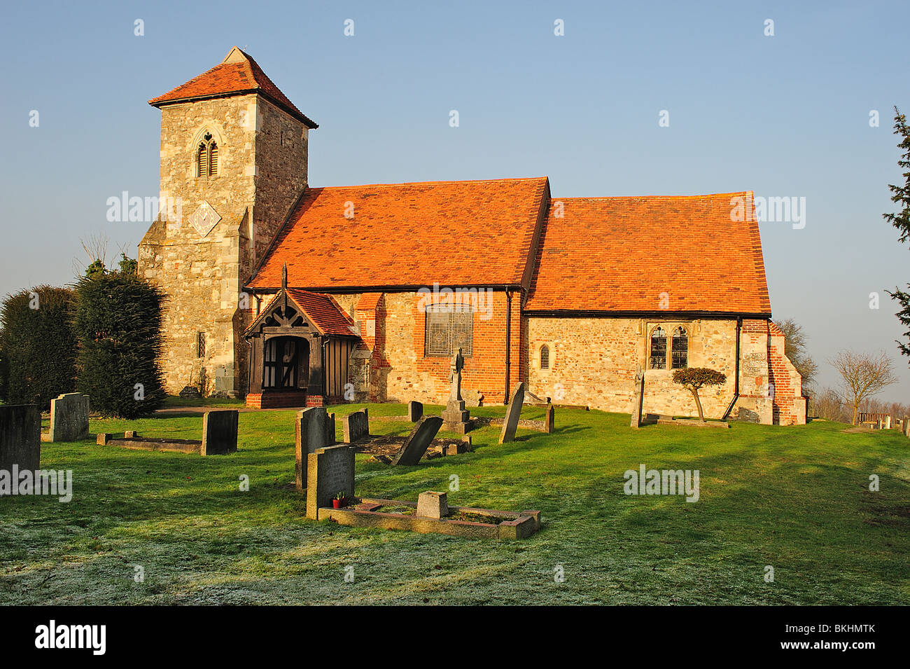 St Andrews Kirche, Ashingdon, Essex, UK Stockfoto