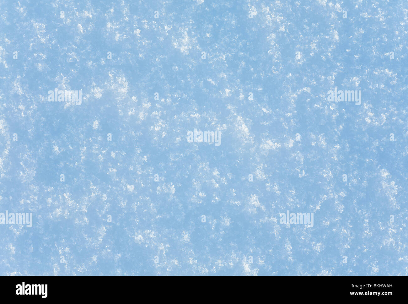 Struktur der Schneeoberfläche (Natur Hintergrund) Stockfoto