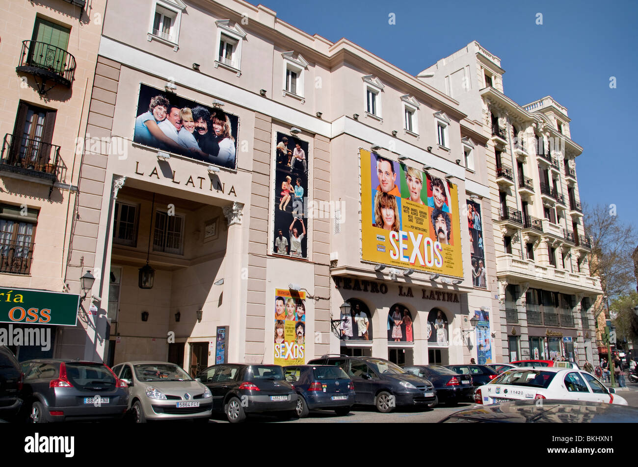 Madrid-Spanien-Spanisch Stockfoto