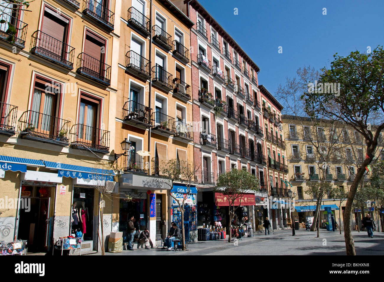 Madrid-Spanien-Spanisch Stockfoto