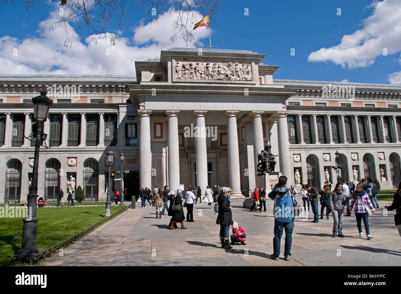 Museo del Prado Madrid Spanien Stockfoto