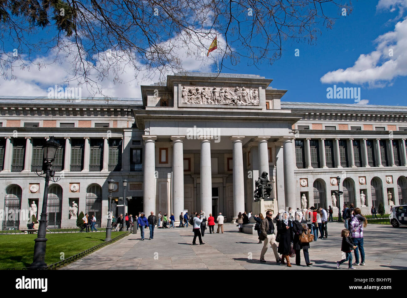 Museo del Prado Madrid Spanien Stockfoto