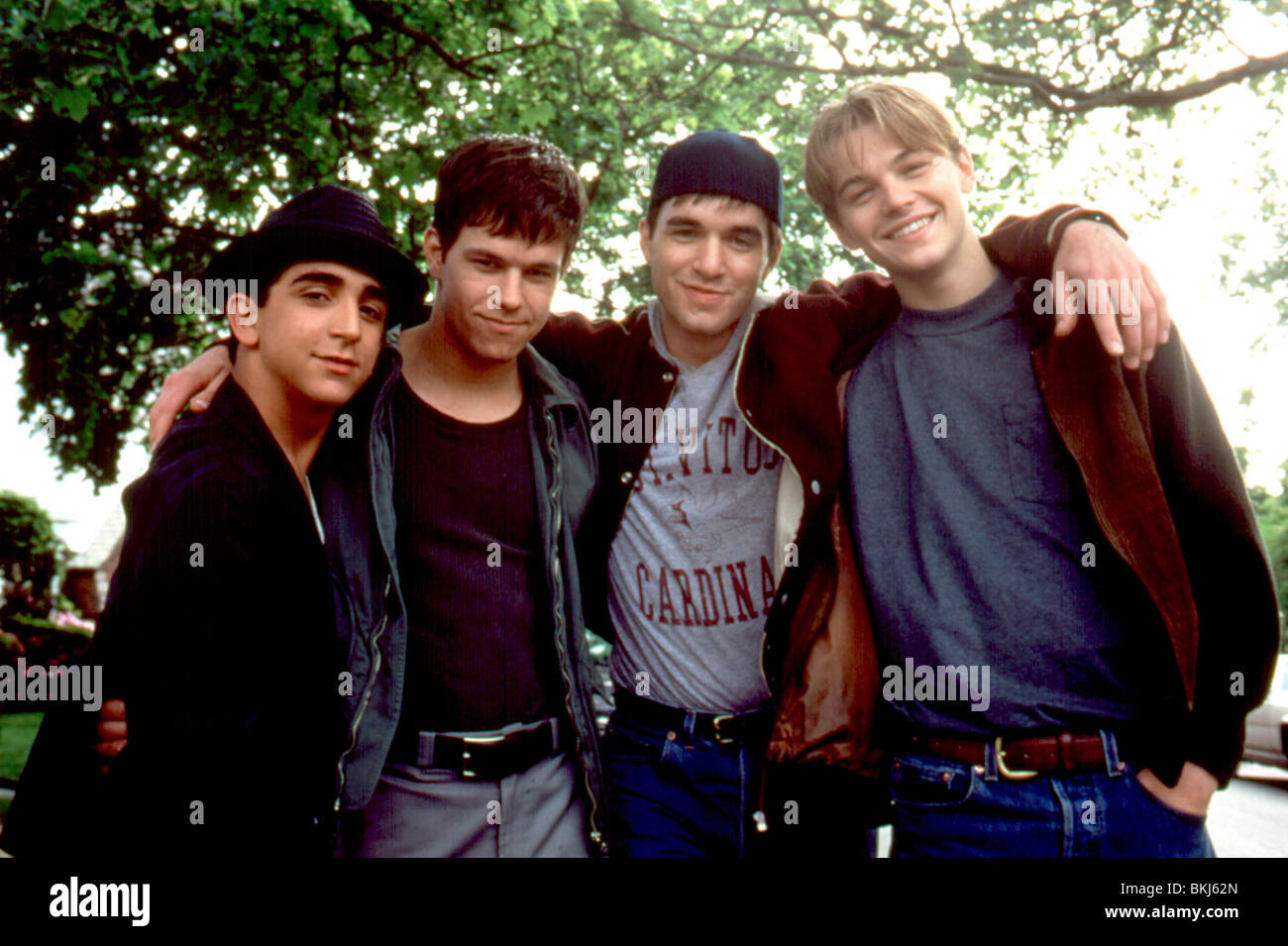DIE BASKETBALL DIARIES (1995) JAMES MADIO, MARK WAHLBERG, PATRICK MCGAW, LEONARDO DICAPRIO BSBD 020 Stockfoto