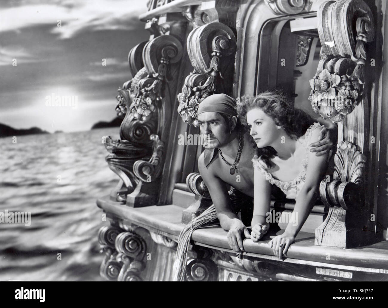 DER SCHWARZE SCHWAN (1942) TYRONE POWER, MAUREEN O'HARA, HENRY KÖNIG (DIR) BSWN 003 P Stockfoto