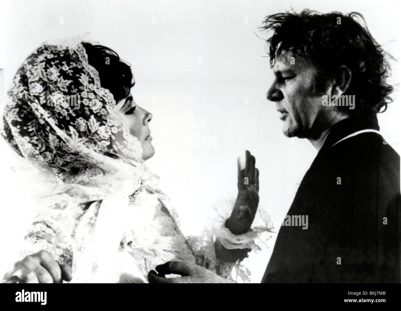 Boom 1968 Elizabeth Taylor Richard Burton Boom 006 P Stockfotografie