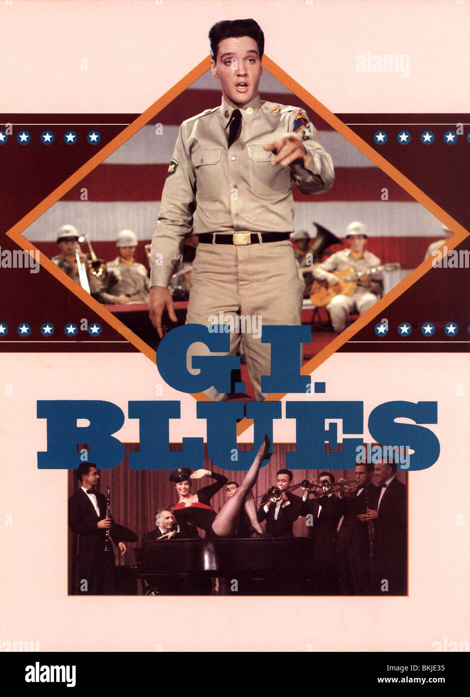 G ICH-1960 ELVIS PRESLEY BLUES Stockfoto