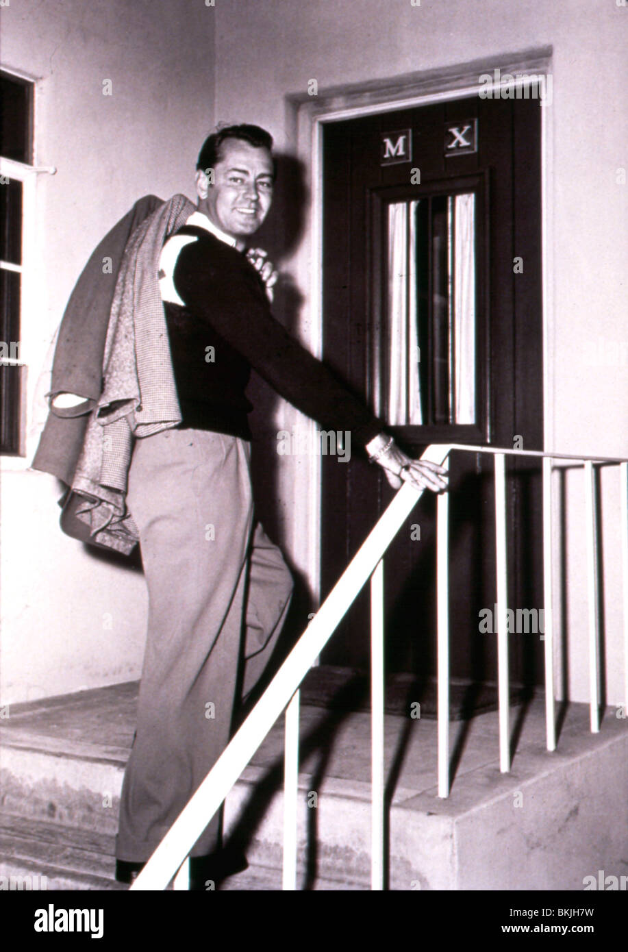 ALAN LADD PORTRAIT Stockfoto