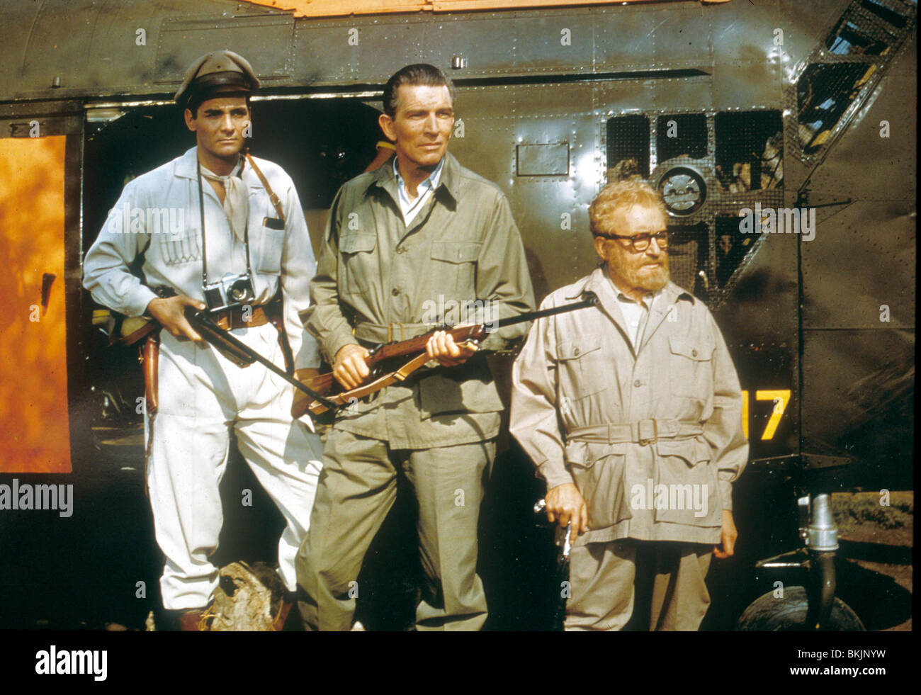 DIE VERLORENE WELT (1960), DAVID HEDISON, MICHAEL RENNIE, CLAUDE RAINS LOWO 001 Stockfoto