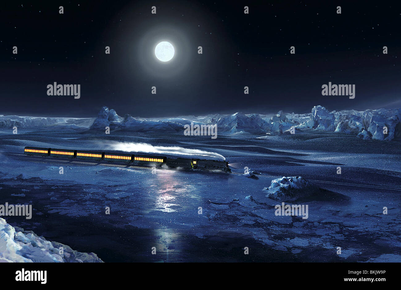 DER POLAREXPRESS-2004 Stockfoto