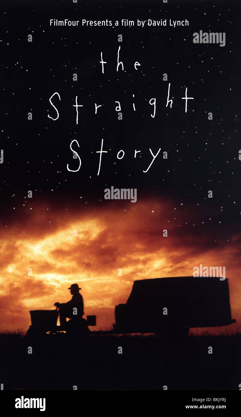 DAS STRAIGHT STORY (1999) PLAKAT SRST 001VS Stockfoto