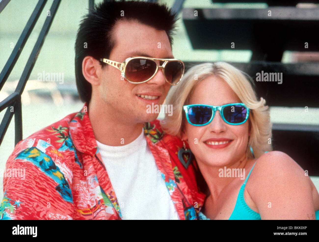 TRUE ROMANCE (1993) CHRISTIAN SLATER, PATRICIA ARQUETTE TRR 008 Stockfoto