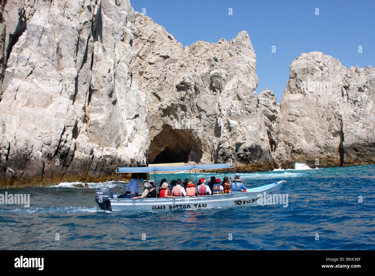 Schöne Strände und Felsformationen am Cabo St. Lucas, Mexiko Stockfoto