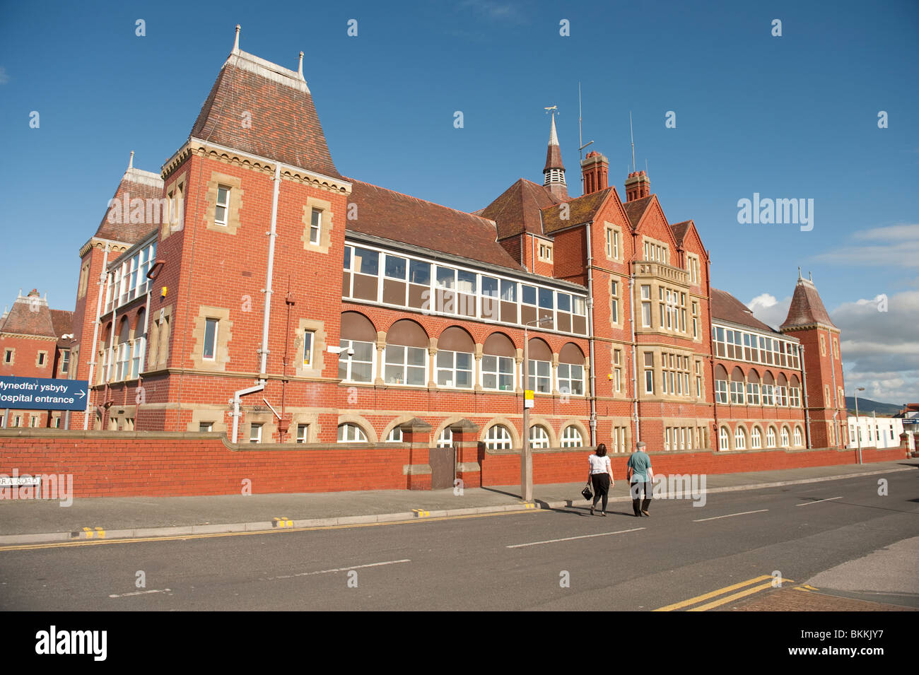 Royal Alexandra Hospital, Rhyl, North Wales, UK Stockfoto