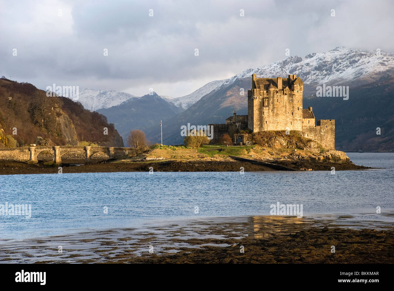 Eilean Donan Castle, Dornie, Schottland Stockfoto
