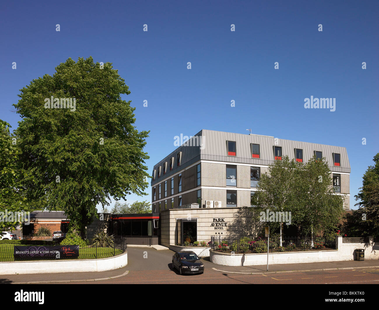 Die Park Avenue Hotel, befindet sich in Belmont von Belfast. Stockfoto