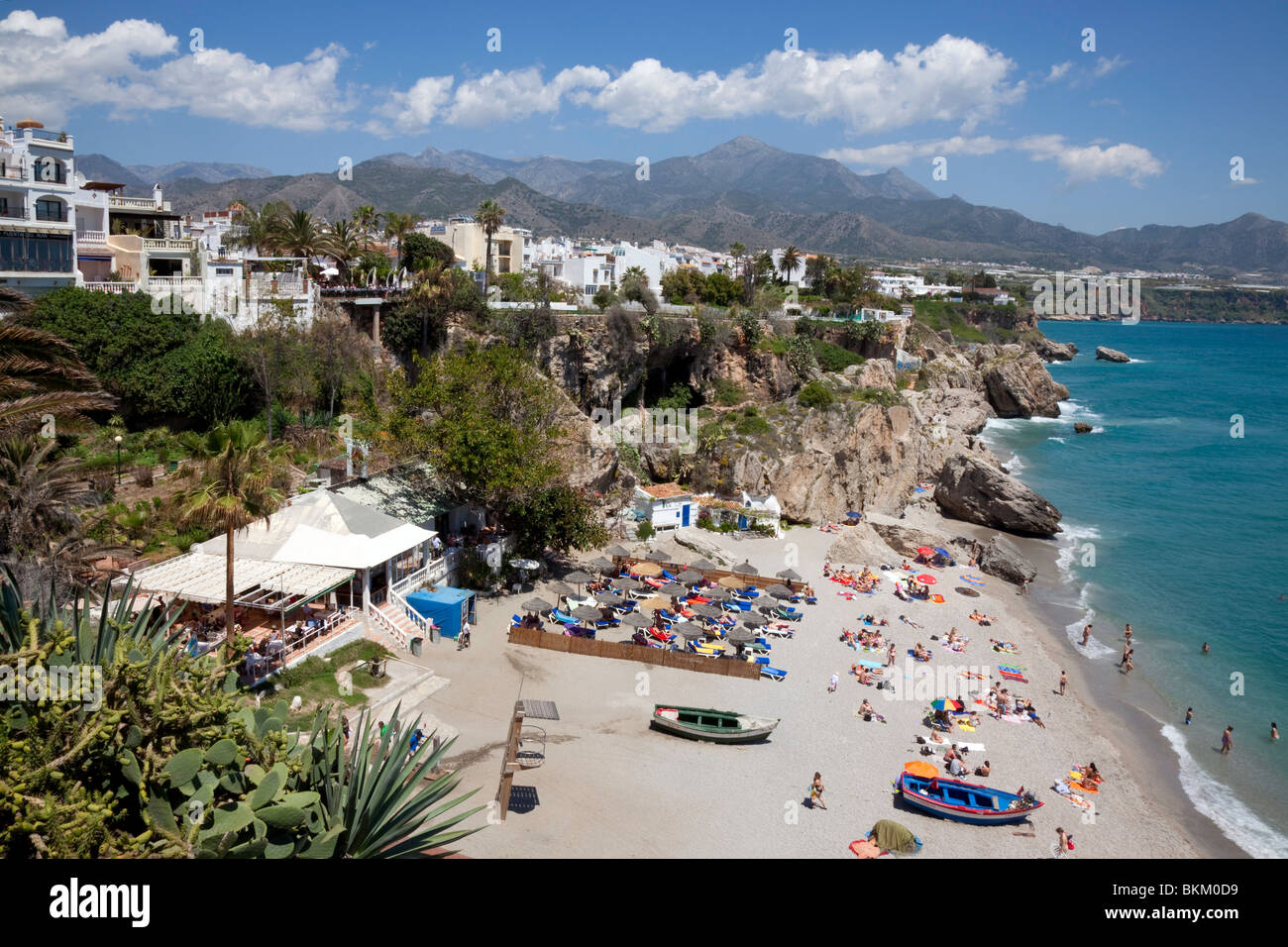 Nerja, Andalusien, Spanien Stockfoto