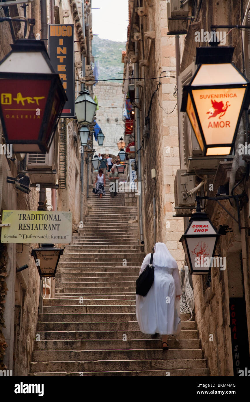 Altstadt von Dubrovnik, Kroatien Stockfoto