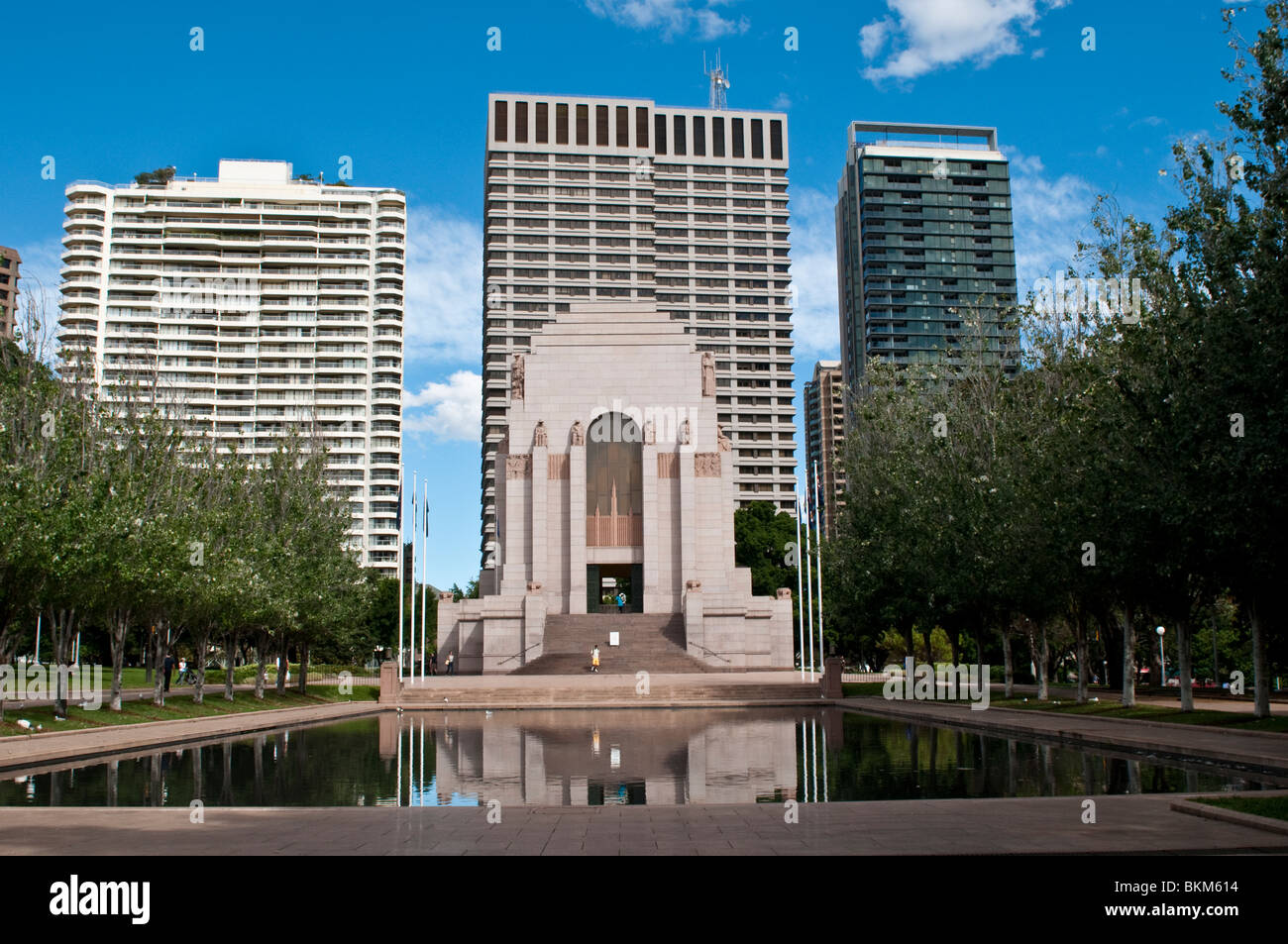 ANZAC Memorial, Hyde Park, Sydney, Australien Stockfoto