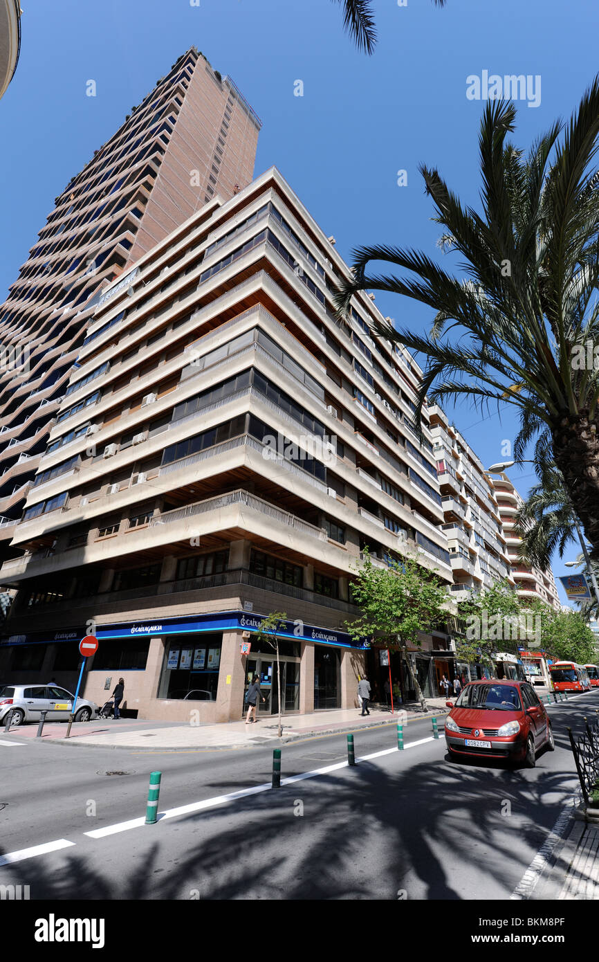 Avenida de Federico Soto, Alicante, Provinz Alicante, Comunidad Valenciana, Spanien Stockfoto