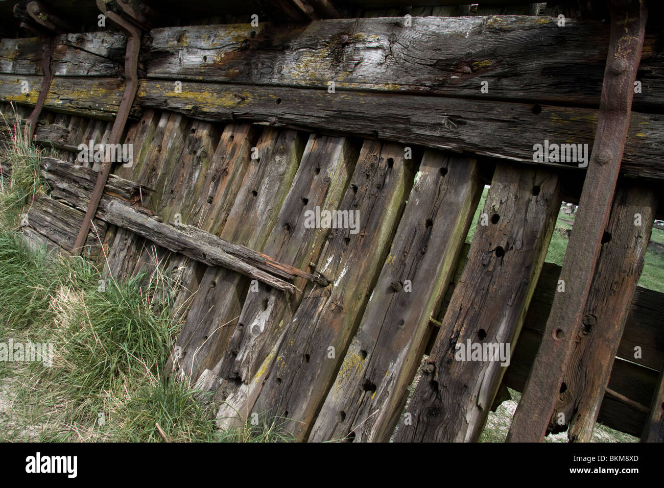 Purton Hulks Stockfoto