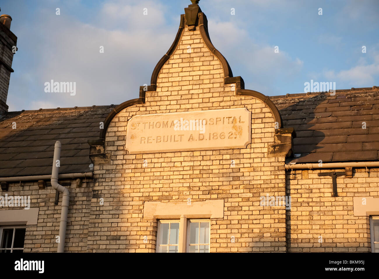 St. Thomas Hospital Nonnenkloster Lane York UK 1862 Stockfoto