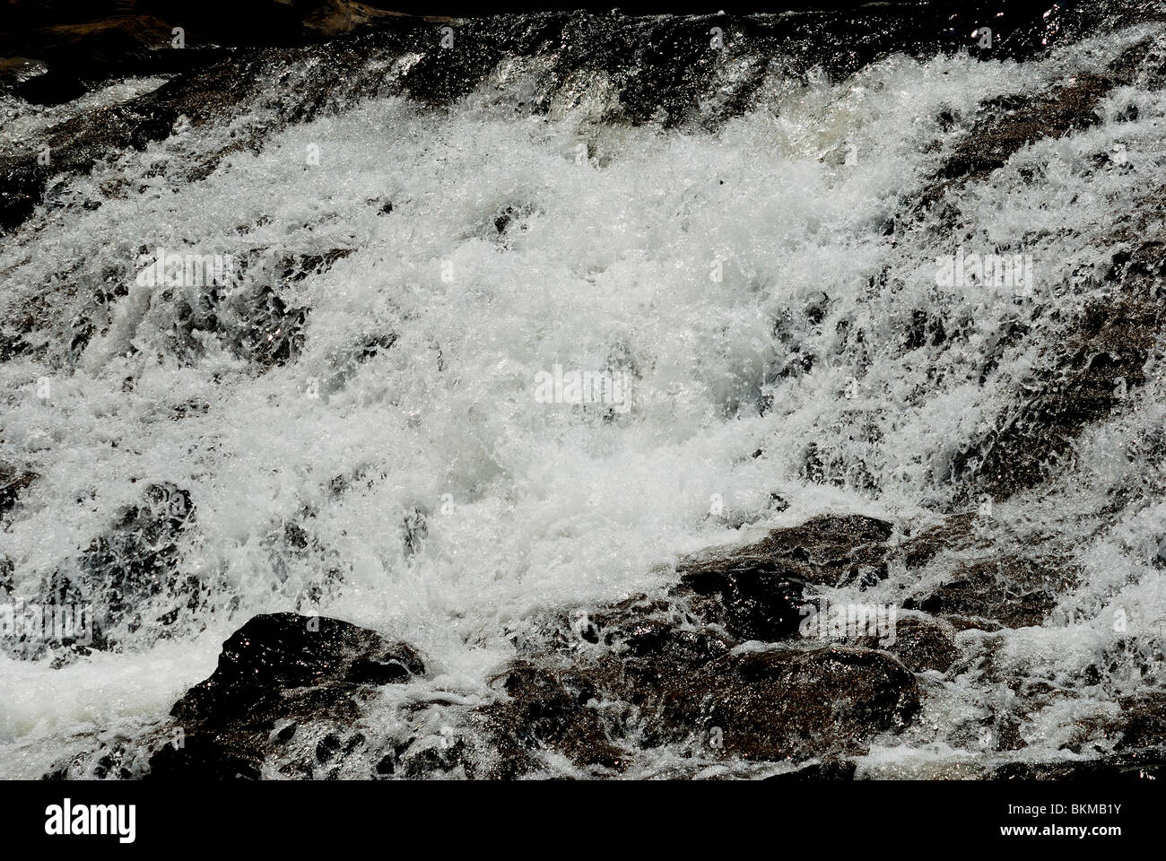 Kleine Wasserfälle Stockfoto