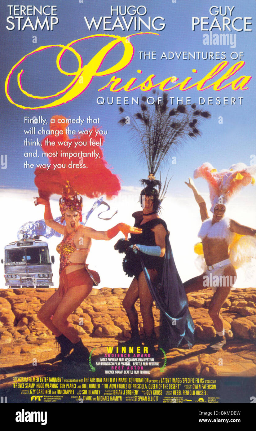 THE ADVENTURES OF PRISCILLA, KÖNIGIN DER WÜSTE (1994) PLAKAT AVOP 080 Stockfoto
