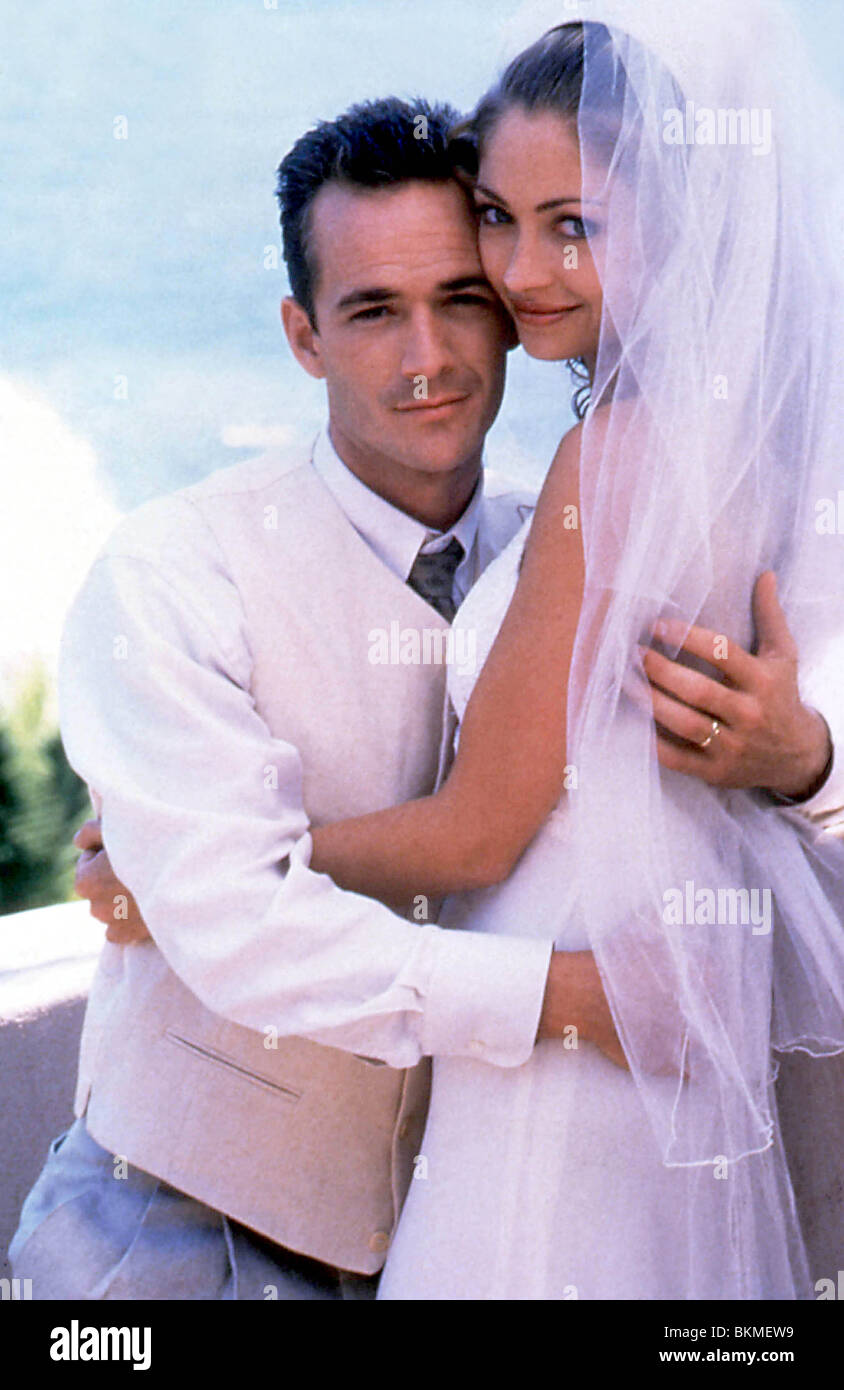 BEVERLY HILLS 90210 (TV) LUKE PERRY, REBECCA GAYHEART BHN 183 Stockfoto