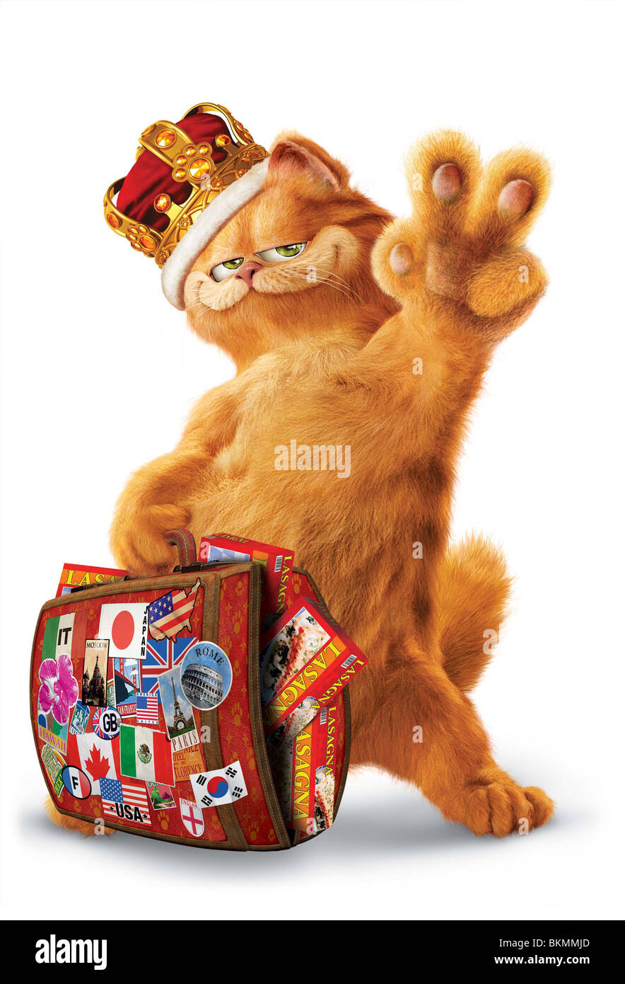 GARFIELD 2 (2006) GARFIELD A TAIL OF TWO KITTIES (ALT) GAR2 001-12 Stockfoto