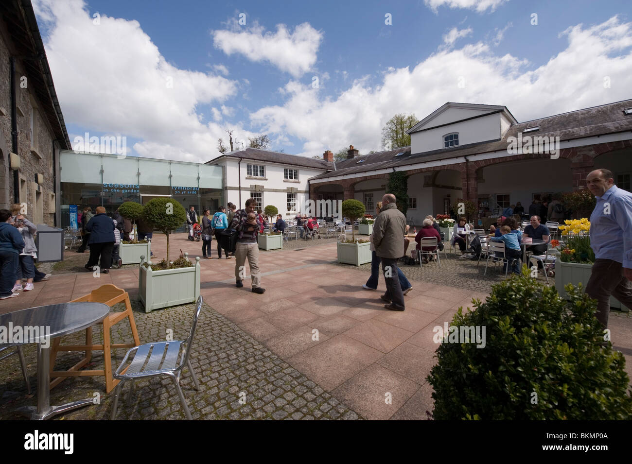 Nationaler Botanischer Garten von Wales, Llanarthne, Carmarthenshire, Wales, UK, Großbritannien Stockfoto