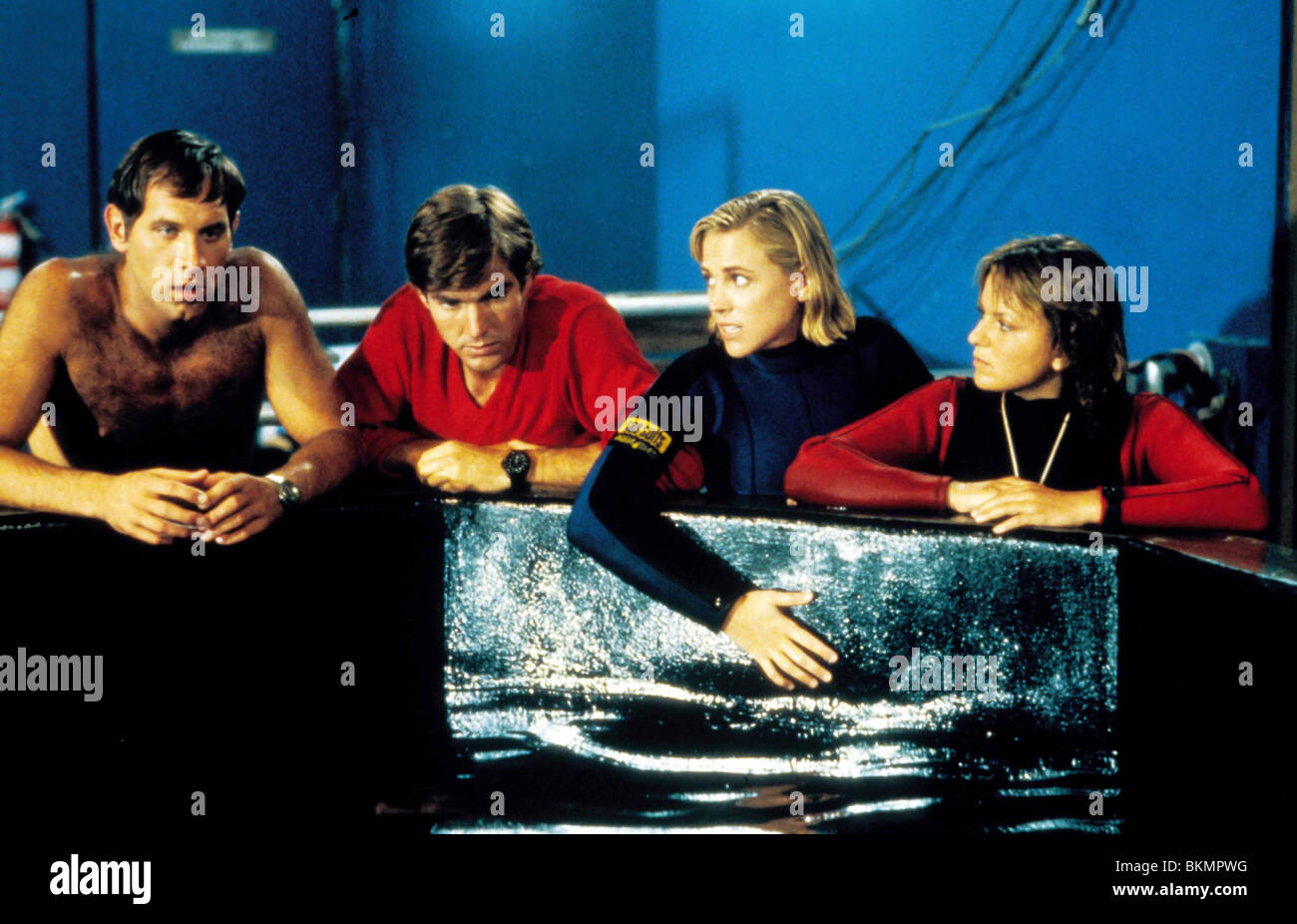 DER WEIßE HAI 3-D (1983) DENNIS QUAID, BESS ARMSTRONG JW3 013 Stockfoto